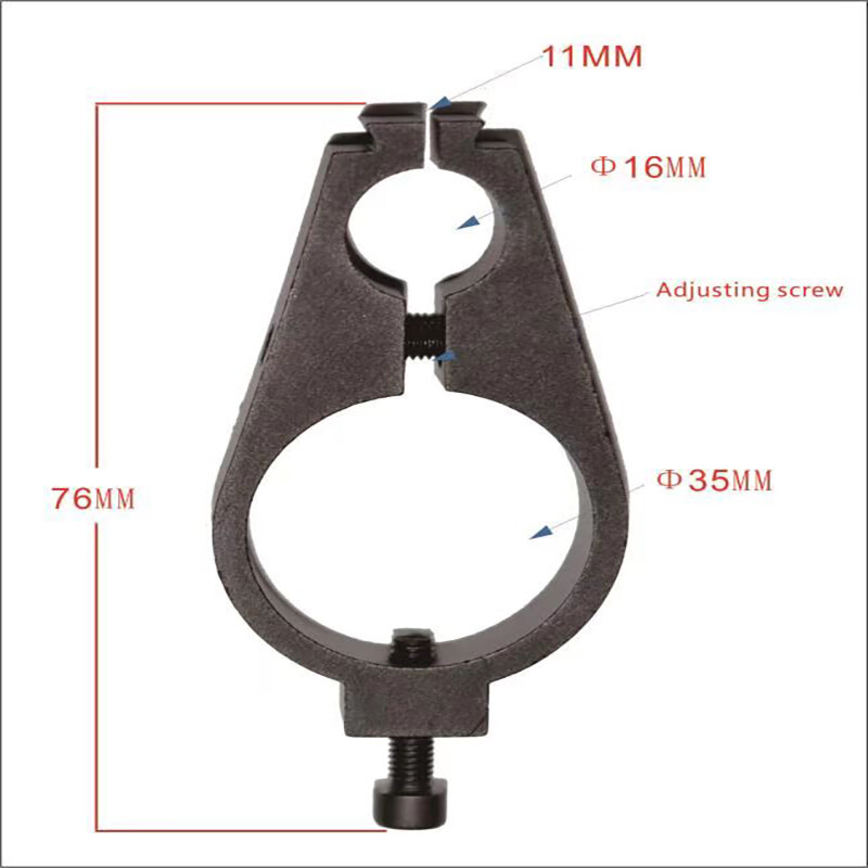 8 shape 12mm 16mm fixed clips (one pair)