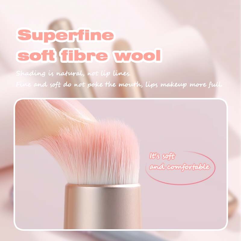 Derf Cọ Tô Son Môi Cán Ngắn Có Nắp Đậy
