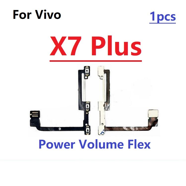 Power ON OFF Mute Switch Control Key Volume Button Flex Cable For Vivo X7 Plus Replacement Parts