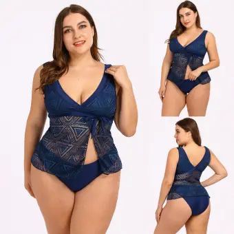 lazada plus size swimwear