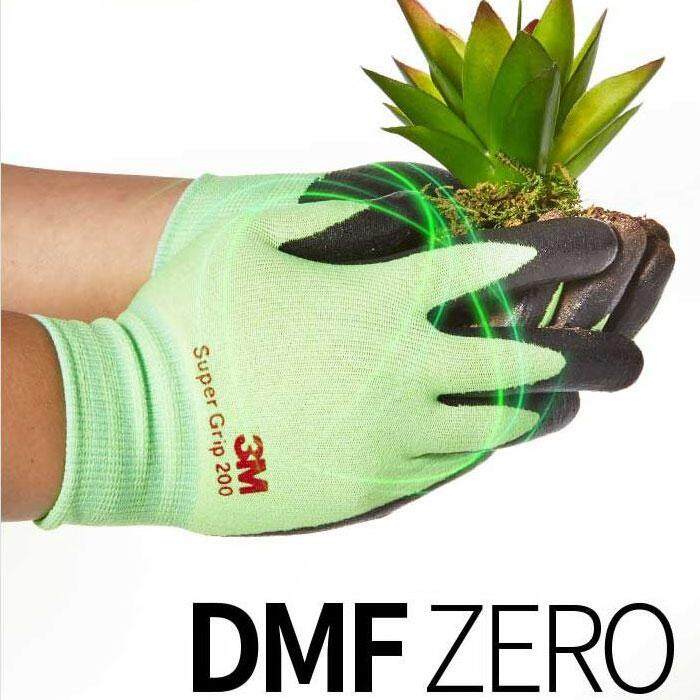 3M Super Grip 200 Nitrile Palm Coated Assembly Mechanic Work Safety Gloves