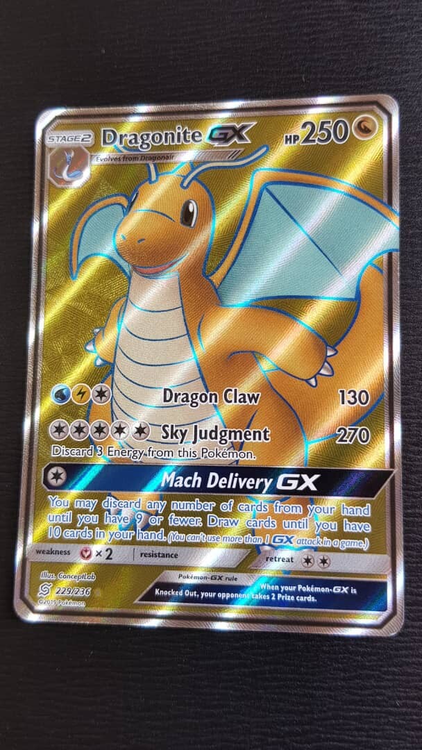 dragonite gx pokemon card value Dragonite GX - 152/236 - Unified Minds