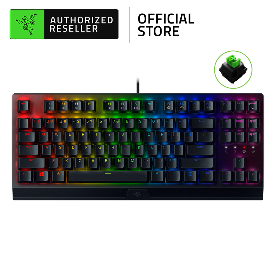 Razer Blackwidow V3 TKL Tenkeyless Wired Gaming Keyboard Green Switch