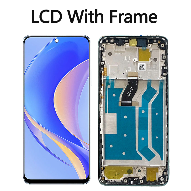 100% Mới Chính Hãng Cho Huawei Nova Y90 LCD CTR-LX2 Màn Hình Hiển Thị Frame + Bộ Số Hóa Màn Hình Cảm Ứng Thay Thế Phụ Tùng Thay Thế Sửa Chữa
