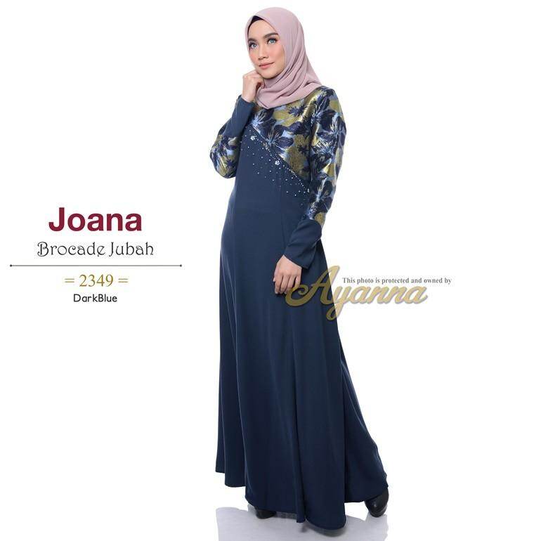 jubah dark blue