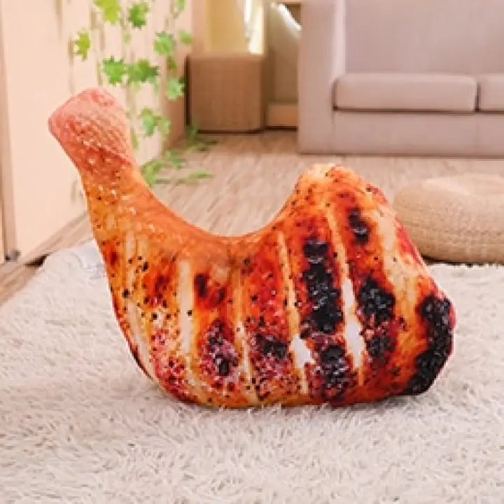 Bantal Makanan Panggang Mewah Ikan Barbekyu Sayap Ayam Stik Drum Kaki Bebek Seperti Camilan Nyata Bantal Lempar Alat Peraga 5 Jenis Lazada Indonesia