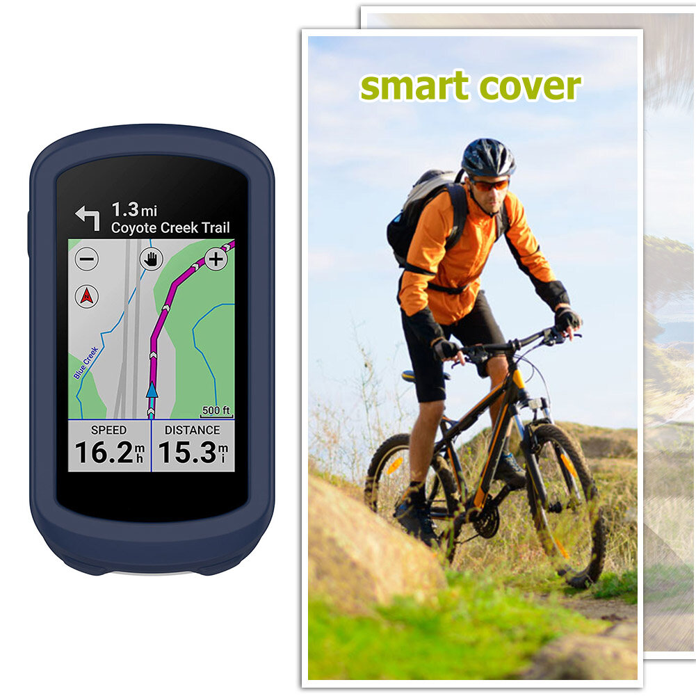 Bike Code Meter Protective Cover Dustproof Bike Speedometer Watch Protective Cover Anti-drop Replacement Accessories for Garmin Explore 2