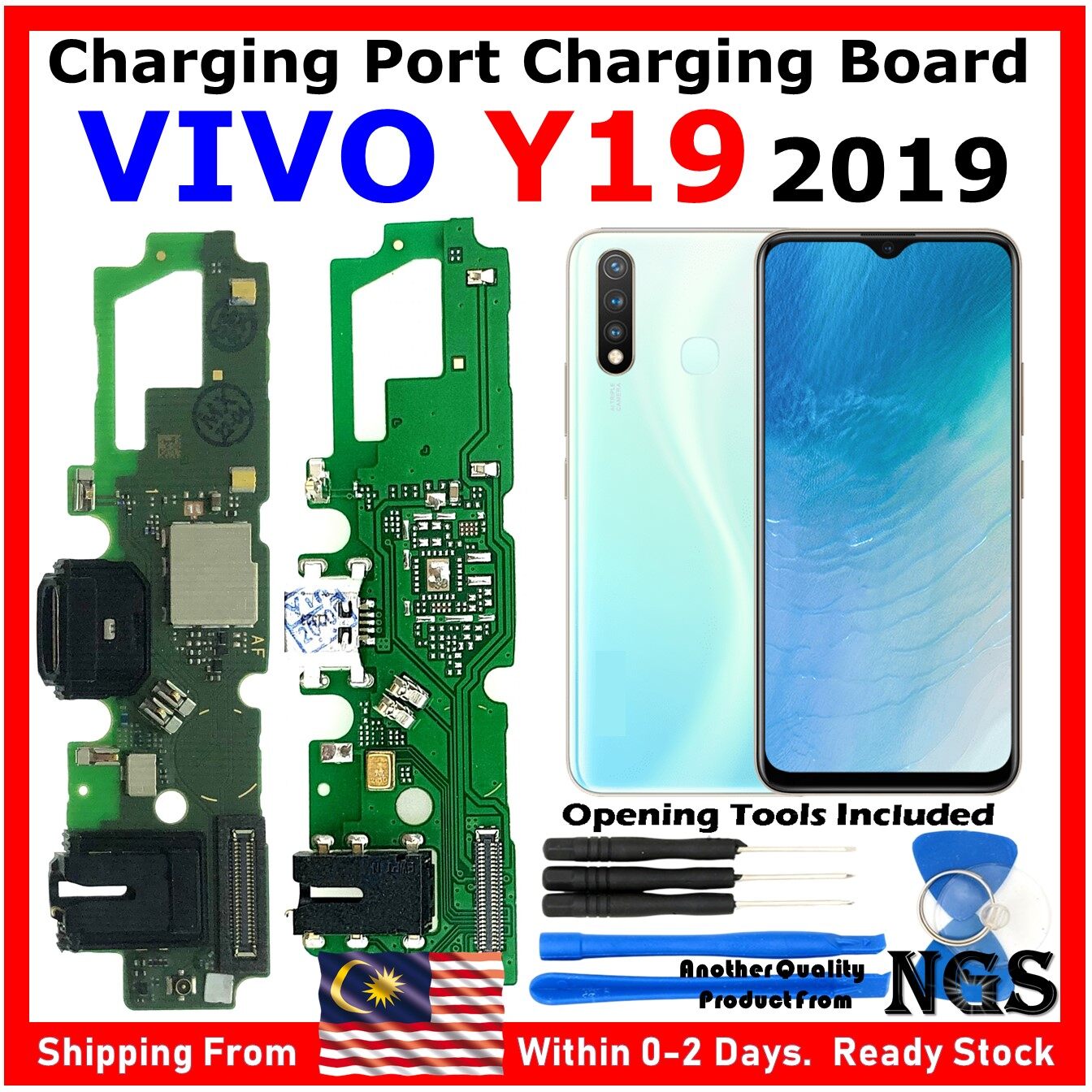 vivo y19 charging