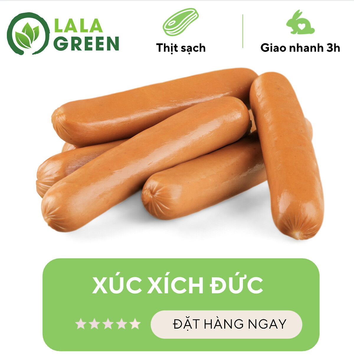 [Chỉ Giao Hcm] Xúc Xích Đức - 1Kg