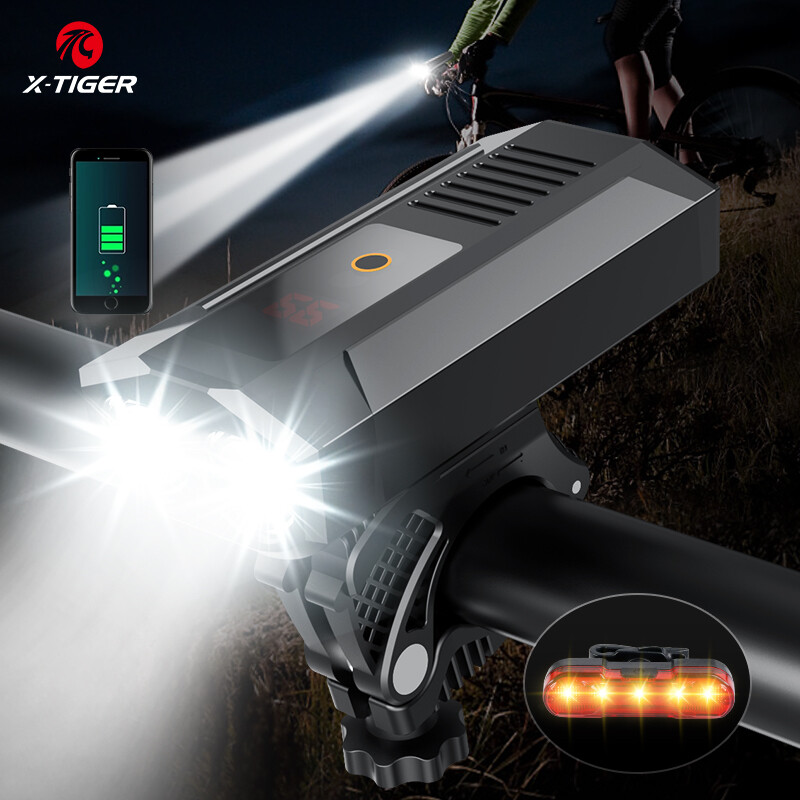 Đèn Pha Xe Đạp X-TIGER Đèn Pha Xe Đạp Đèn LED Có Thể Sạc Lại