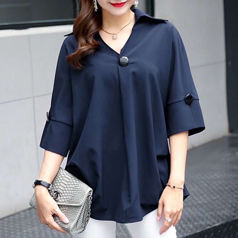 plus size chiffon blouses