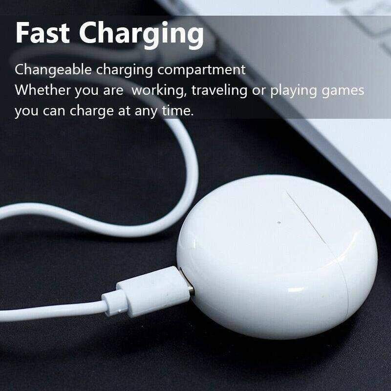 Pro6 Tai Nghe Nhét Tai Không Dây TWS Tai Nghe Bluetooth Điều Khiển Cảm Ứng Kèm Mic Tai Nghe Âm Thanh Nổi TWS Chống Nước Tai Nghe Thể Thao