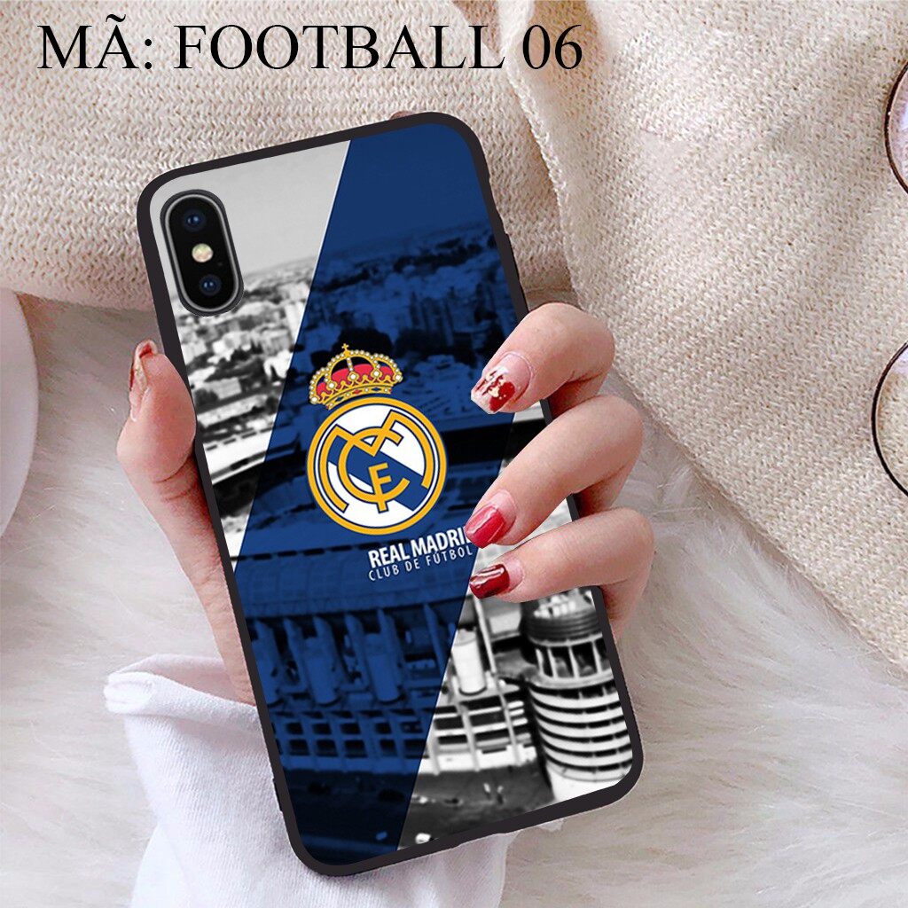 Ốp lưng iPhone X viền dẻo TPU BST CLB Bóng Đá
