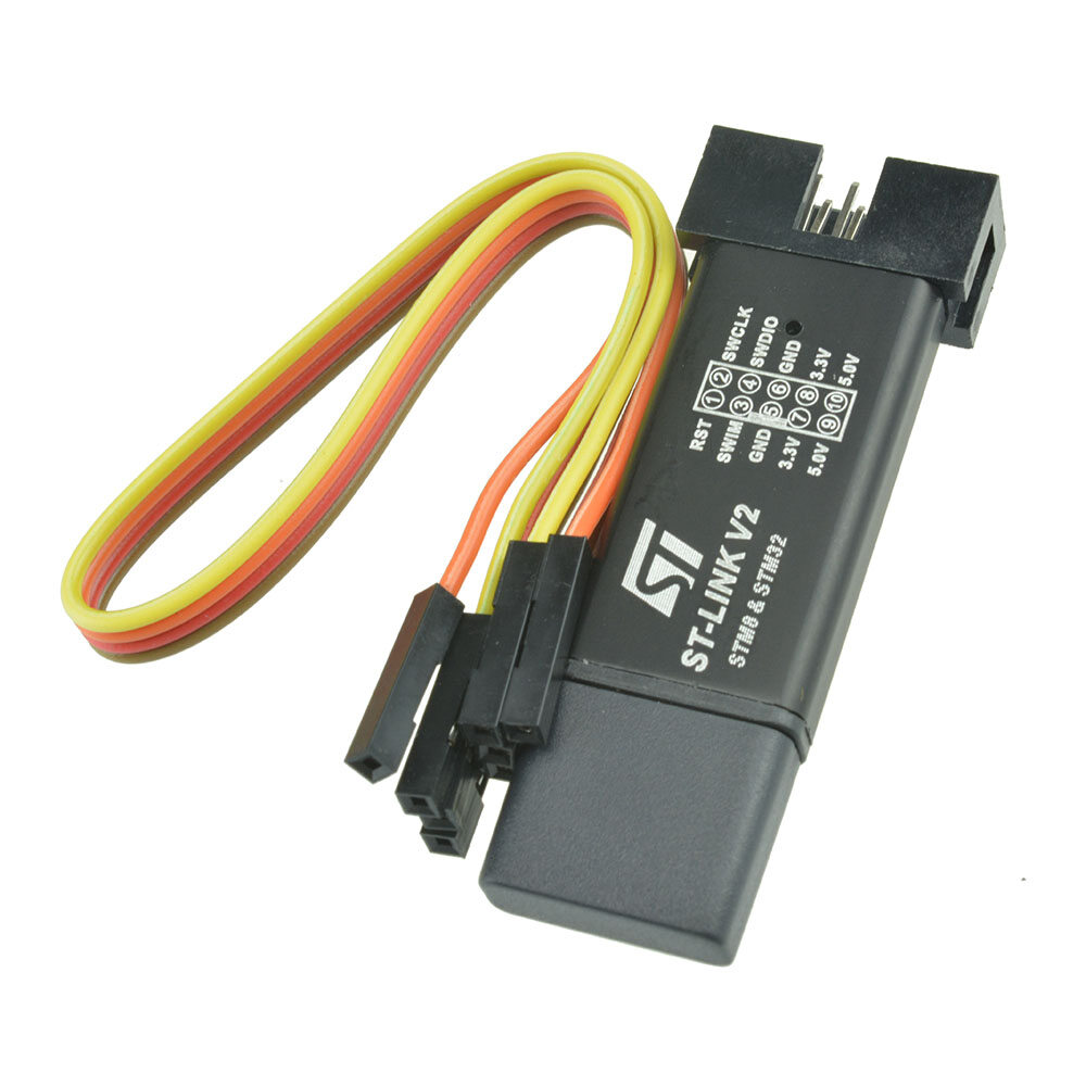 Chính Hãng VOKTTA ST-Link V2 Stlink Mini STM8 Mới Mô Phỏng STM32 STLINK, Tải Xuống Lập Trình Có Nắp Đậy