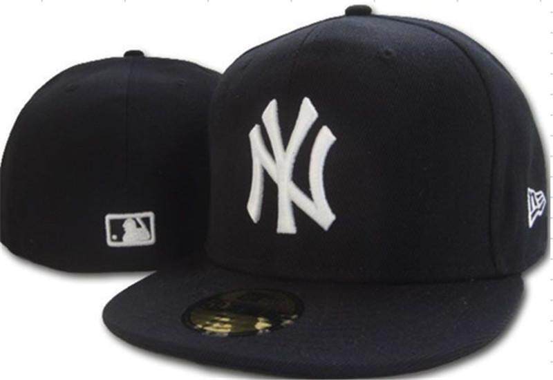 2020ใหม่ Original หมวกหมวกหมวก-[คลังสินค้าพร้อม] หมวก New York เบสบอล Yankees หมวกหมวกลำลองสำหรับบุรุษและสตรีขนาดหมวกกีฬากลางแจ้ง Full Close HipHop หมวกพอดี