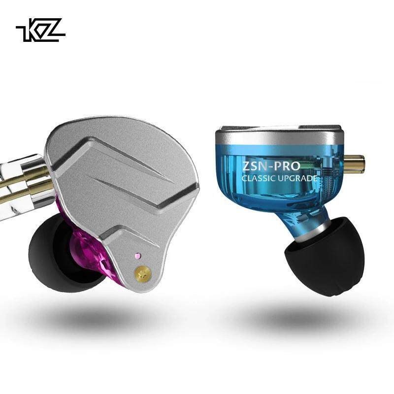 KZ ZSN PRO BA + DD Tai Nghe Nhét Tai Bằng Kim Loại HIFI Công Nghệ Lai, Bass Earbud Thể Thao Khử Tiếng Ồn ZS10 PRO ZST AS10 ES4 ZSTX ZSX