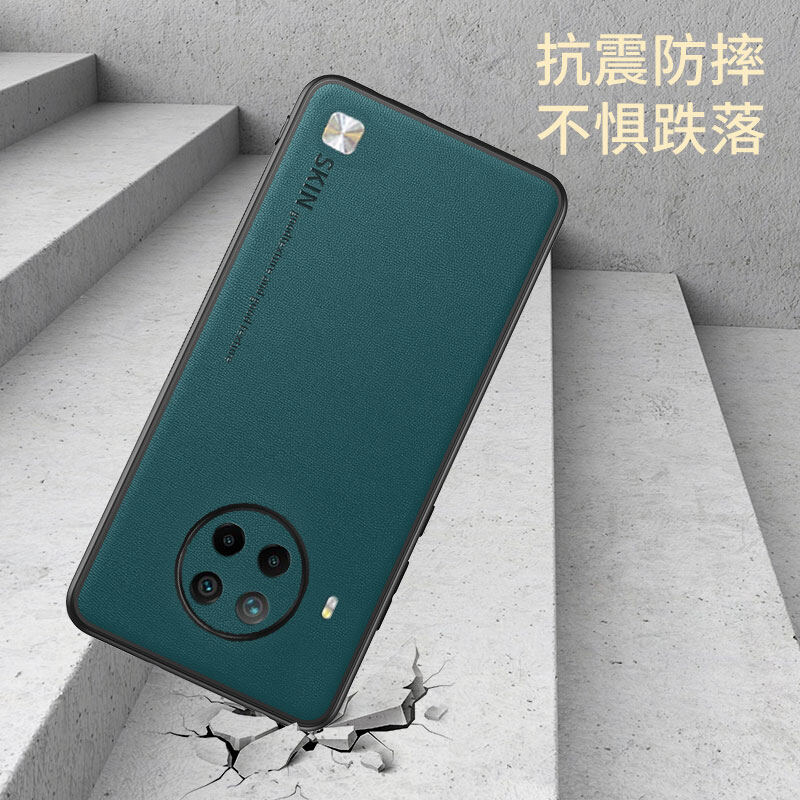 For Redmi Note 9S / Note 9Pro Max Case Plain Skin Leather Cover Xiaomi Redmi Note 9Pro Max Soft Bumper Shockproof Coque