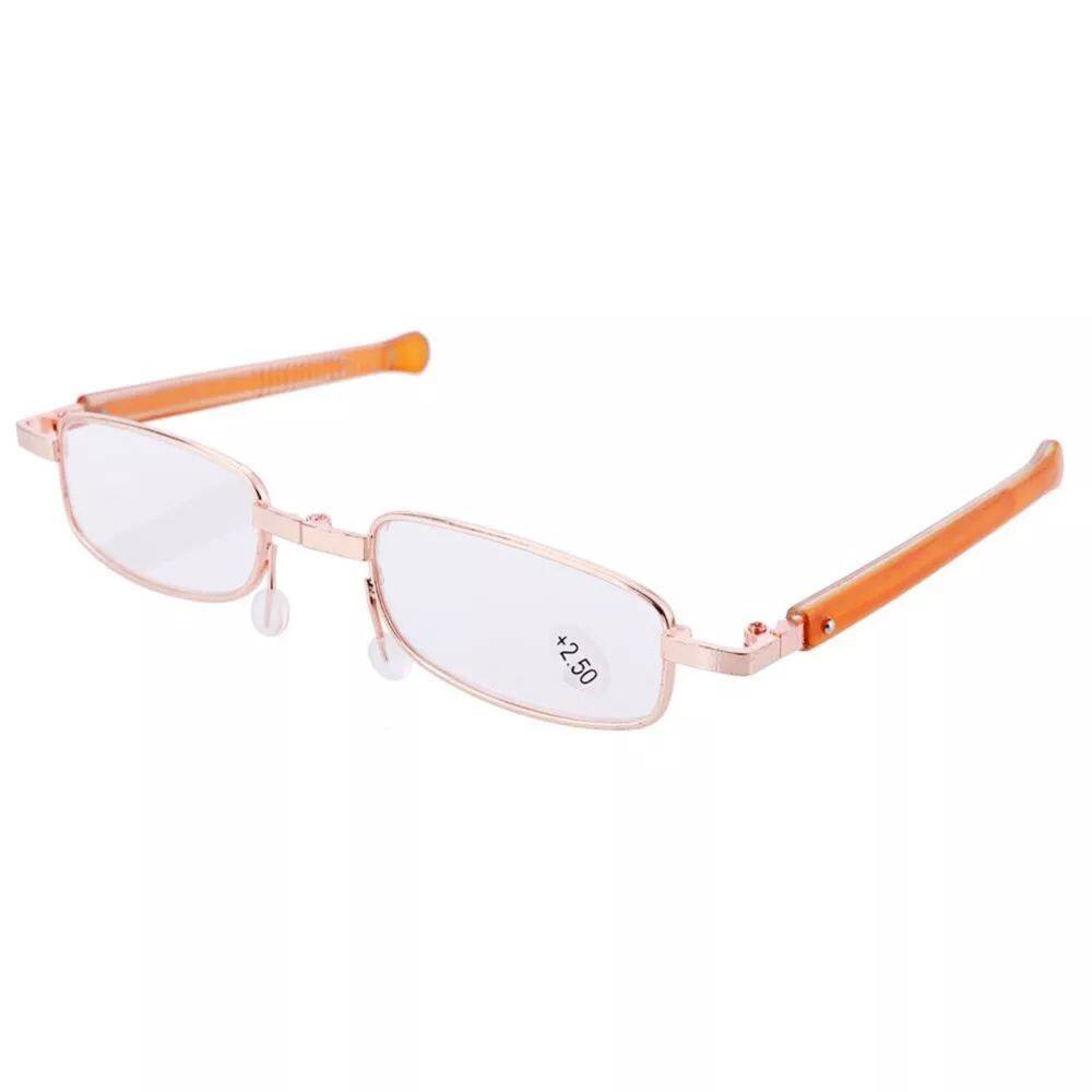 SUNGODDES Men Women Ultralight Vision Care Telescopic With Tube Case Compact Presbyopia