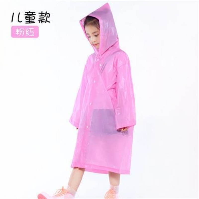 Raincoat coat with both men and women all portable outdoor travel on foot not one-time poncho
