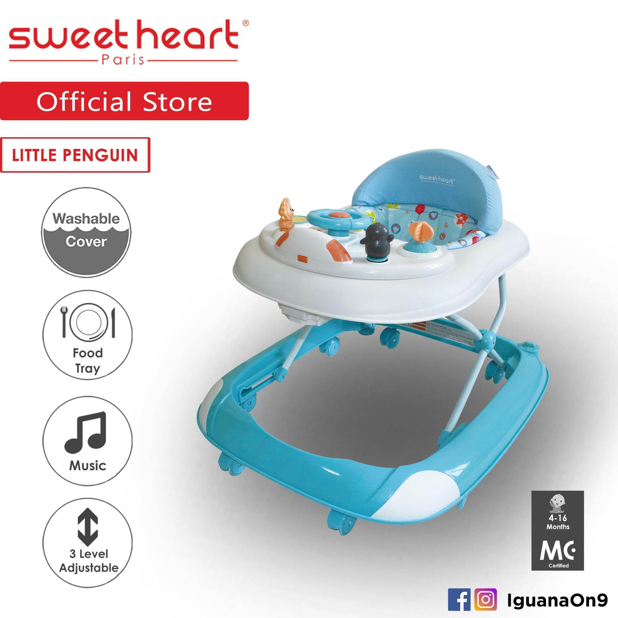 sweet heart paris baby walker