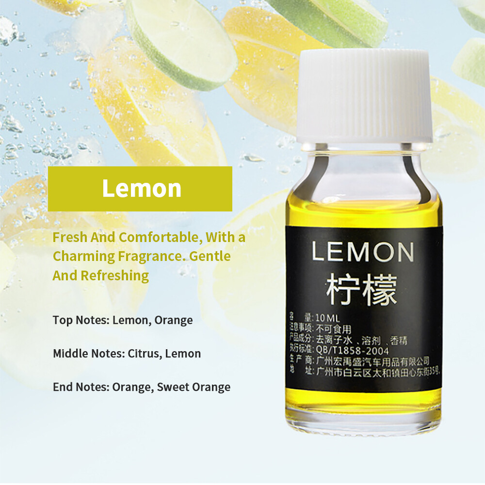 7pcs Air Freshener Car Perfume Refill Natural Plant Essential Oil Aroma Diffuser Fragrance Humidifier Essential Oil Freshener