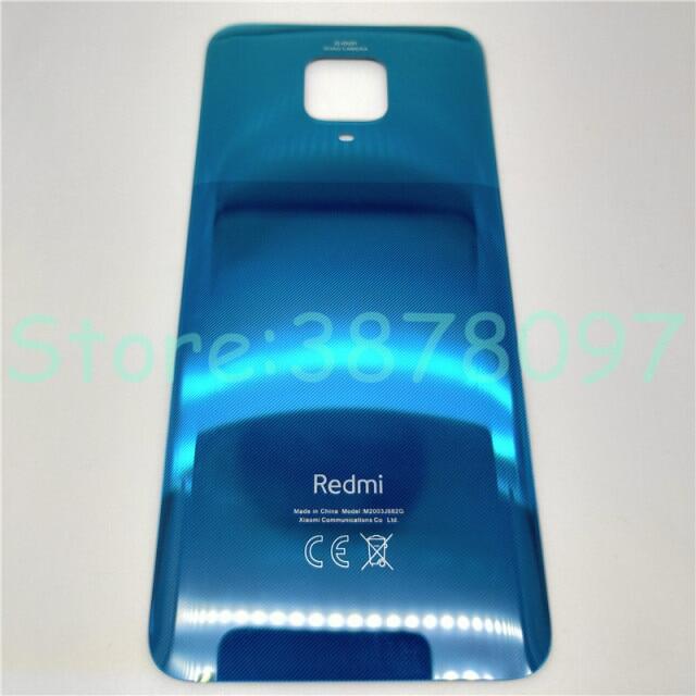 Back Glass For Xiaomi Redmi Note 9 Pro 9S Battery Cover Rear Housing Door Panel Case