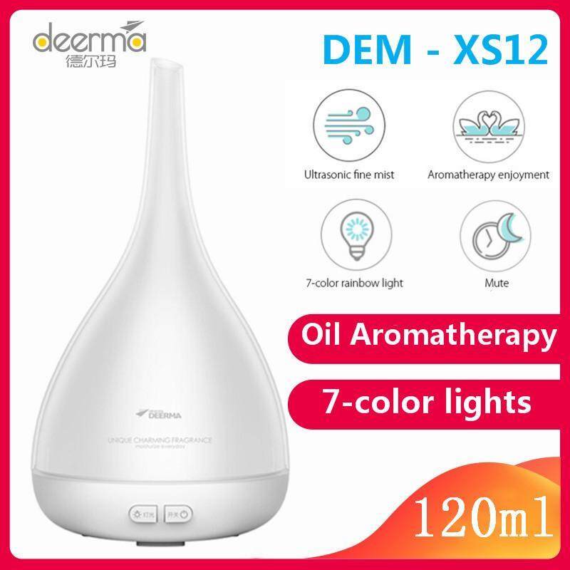 100% Original Deerma DEM - XS12 120Ml Air Humidifier Essential Oil Aromatherapy Lamp Humidifier Singapore