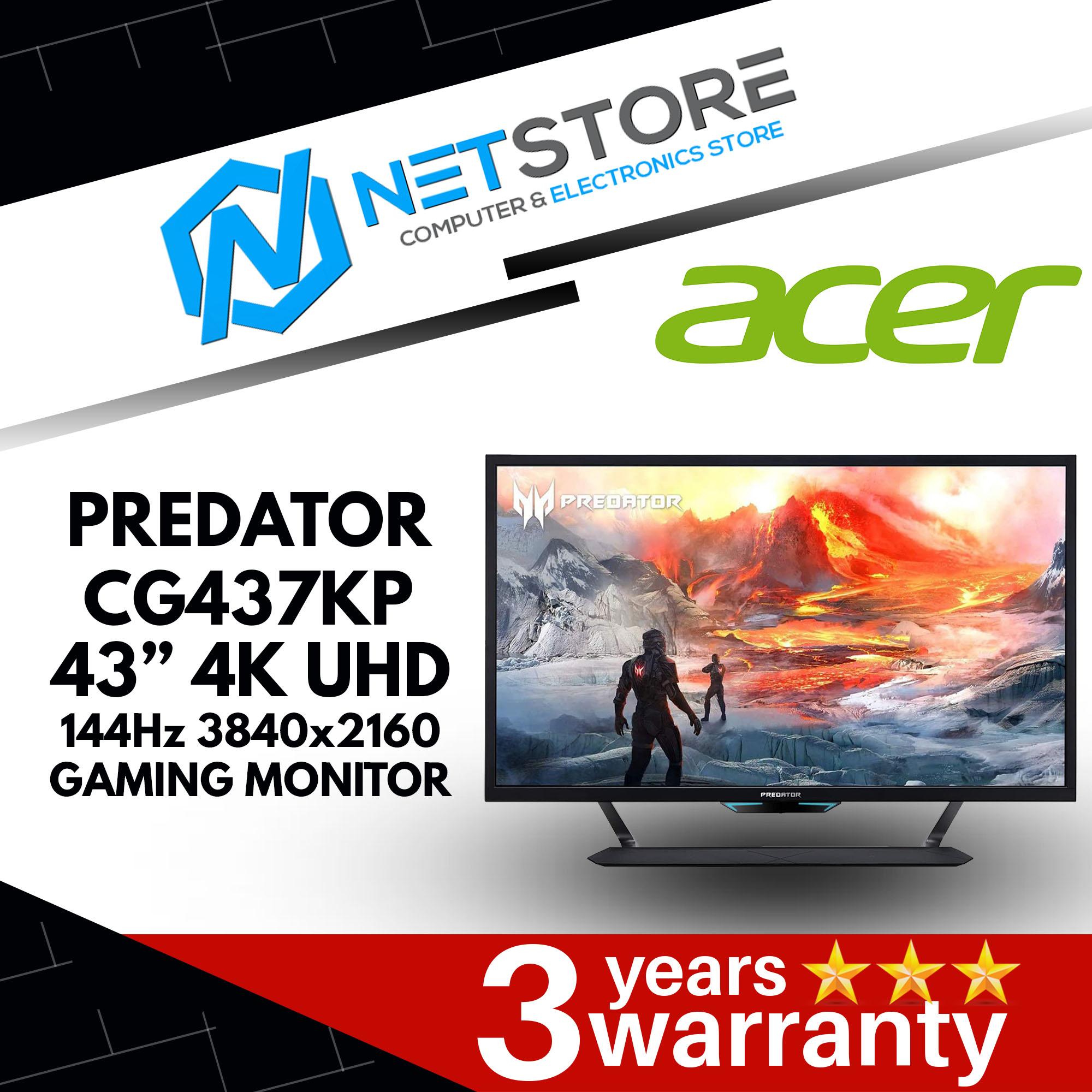 ACER PREDATOR CG437KP bmiiippuzx 43\
