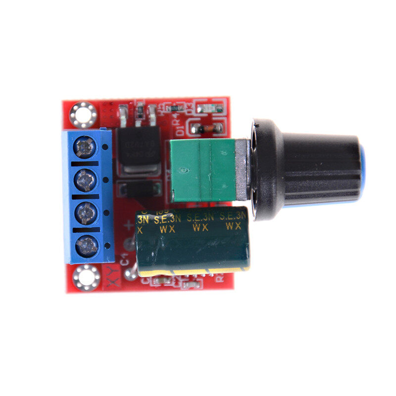 Rayua Mini DC Motor PWM Speed Controller 5A 4.5V-35V Speed Control Switch LED Dimmer