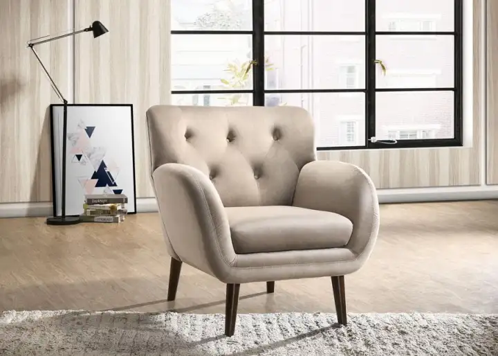 fabric living room chairs