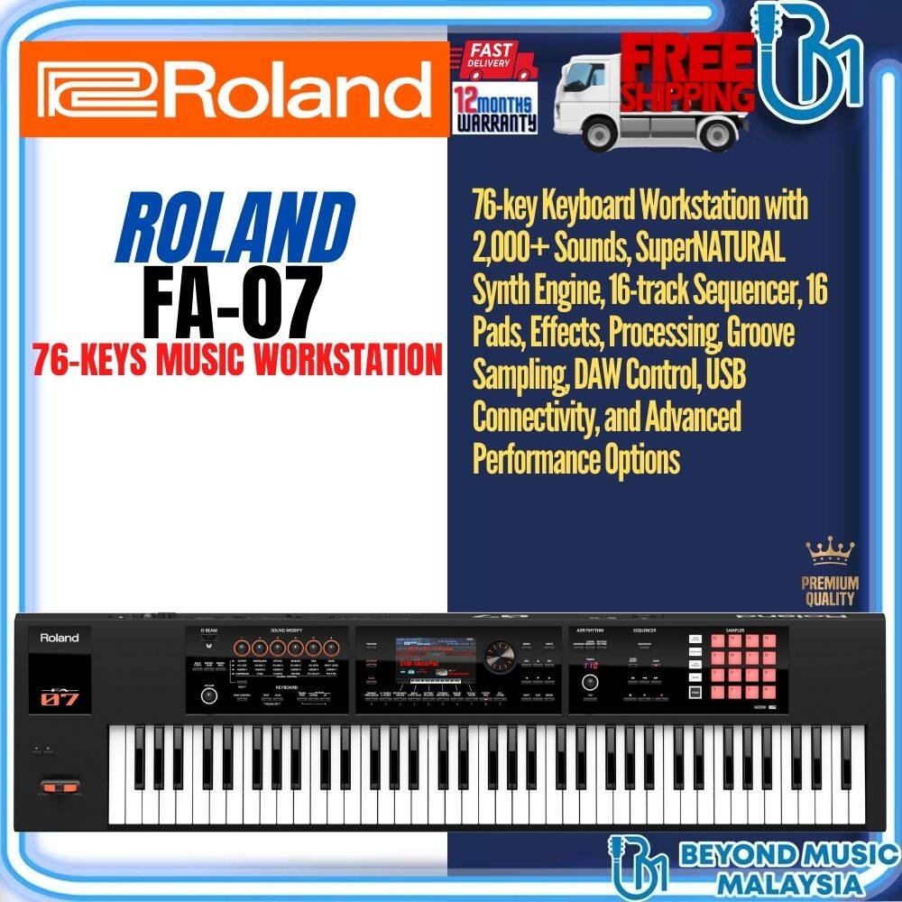 Roland Fa 07 76 Keys Music Workstation Malaysia