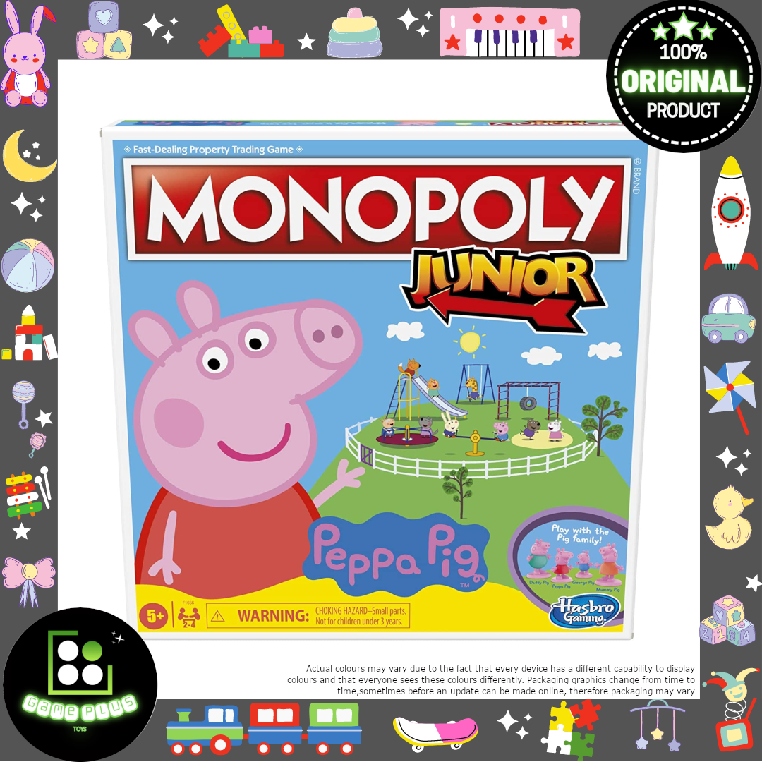 Monopoly Junior: Peppa Pig – Gioco Da Tavolo Per Bambini 2-4 Giocatori, Dai 5 Anni In Su - 2