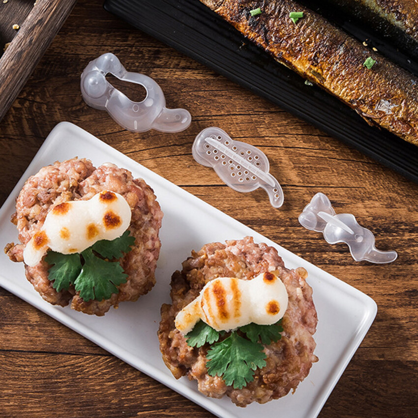 Bộ Dụng Cụ Làm Sushi Dụng Cụ Dã Ngoại Tự Làm Hình Mèo Kitty Khuôn Cơm Nắm Phụ Kiện Bento Thích Hợp Để Làm Bánh Mì Kẹp Bánh Quy 1 Chiếc