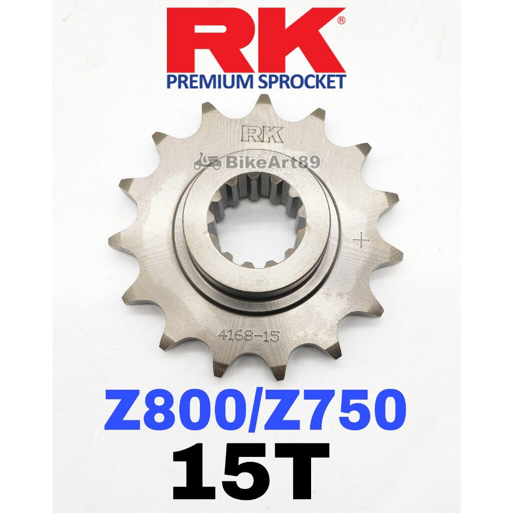 RK Front Sprocket Z750 / Z800 520 (15T) RK Depan Sprocket Z 750 Z