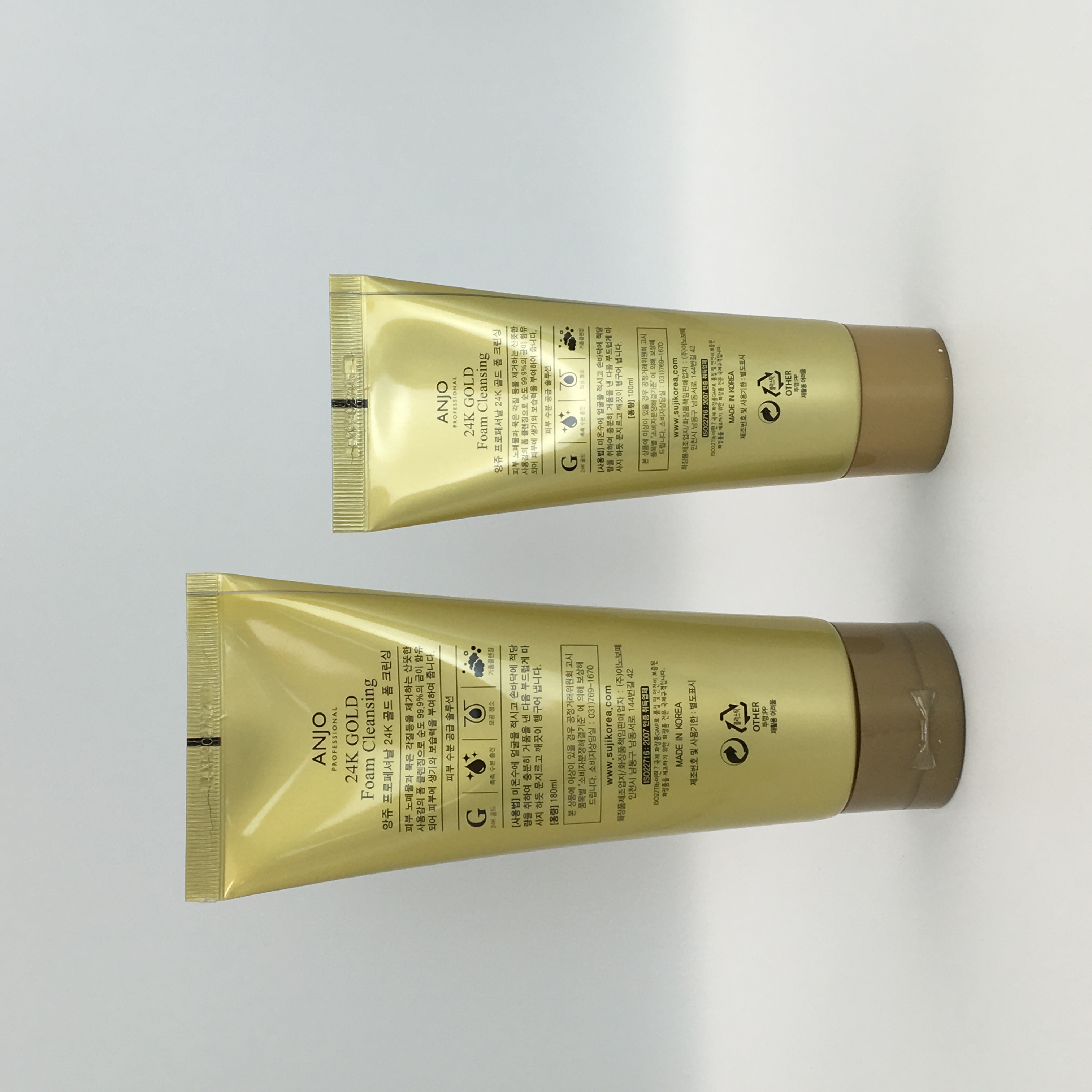 ANJO] 24K Gold Foam Cleansing 180ml/100ml | Lazada Philippines