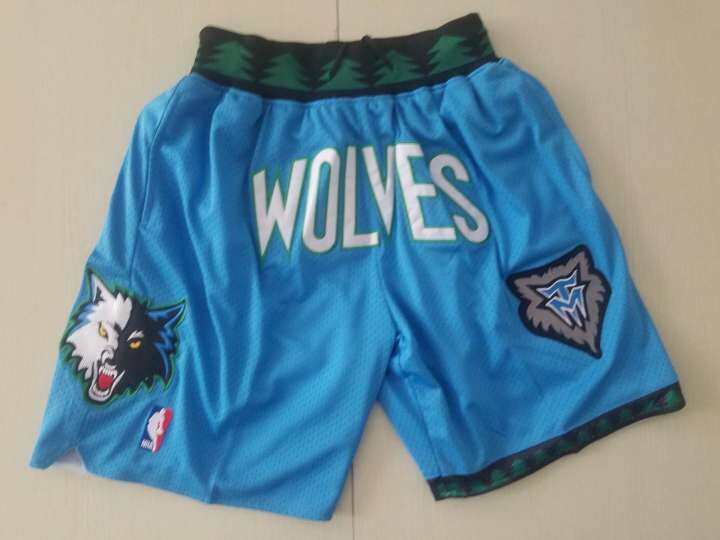 minnesota timberwolves jersey shorts