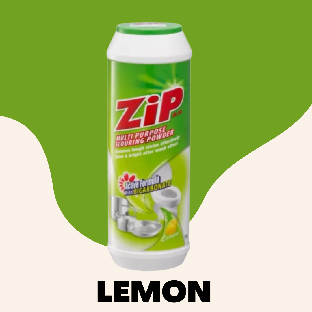 Zip Multipurpose Scouring Powder Active Formula with Bicarnonate with orted Fragrance 750 g Lazada