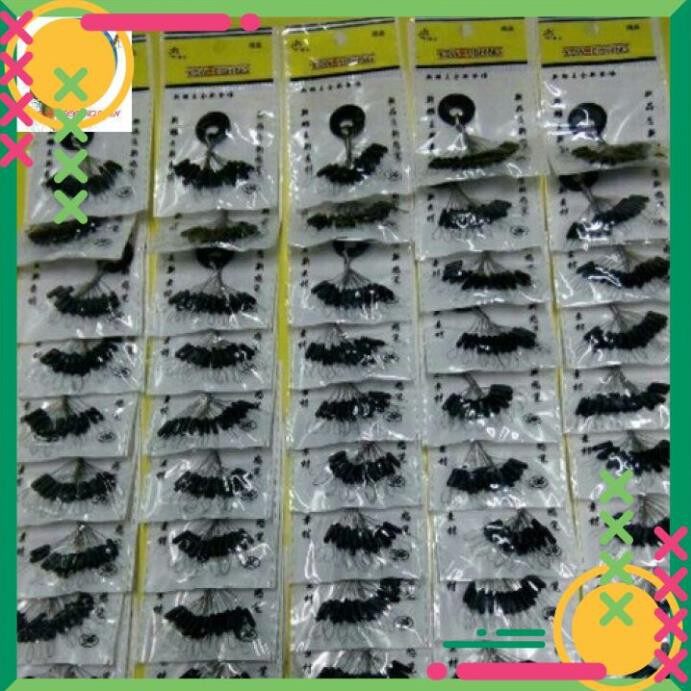 [Sale] Hạt Chặn Phao ( Hơn Cả Tặng ) Hạt Chặn Câu Cá Giá Rẻ Loại 14 Hạt Đen