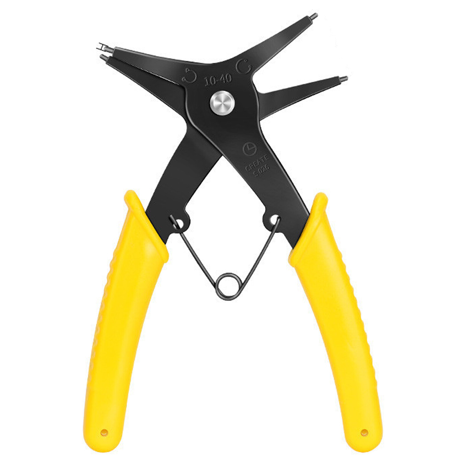 Carbon Steel Circlip Pliers High Hardness Two In One High Precision Snap Ring Pliers for Industrial Work