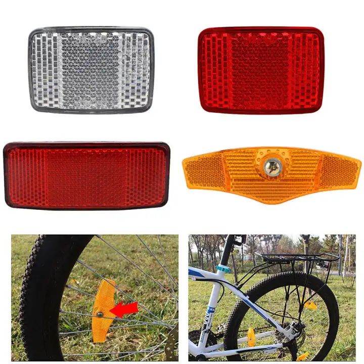 bicycle front reflector