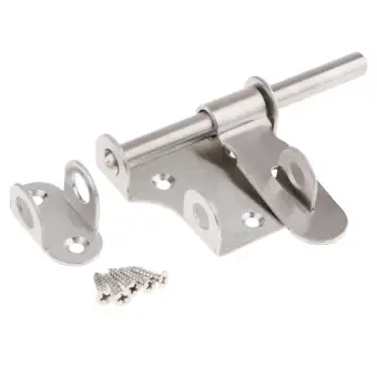 Blesiya Stainless Steel Gate Garage Door Lock Latch Barrel Bolt