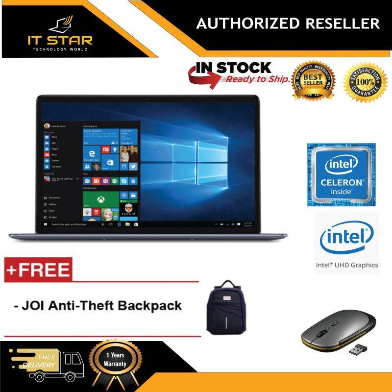 JOI Book 150 14.1 FHD IPS Laptop ( N4100, 4GB, 32GB+256GB, Intel, W10H ) Malaysia