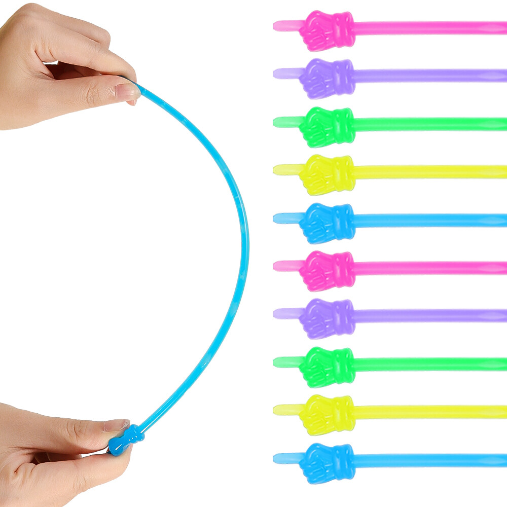 Yespery 5pcs ngón tay đọc sách Gậy mầm non dụng cụ giảng dạy uốn cong gậy công cụ giảng dạy Montessori đồ chơi học tập giáo dục cho trẻ em