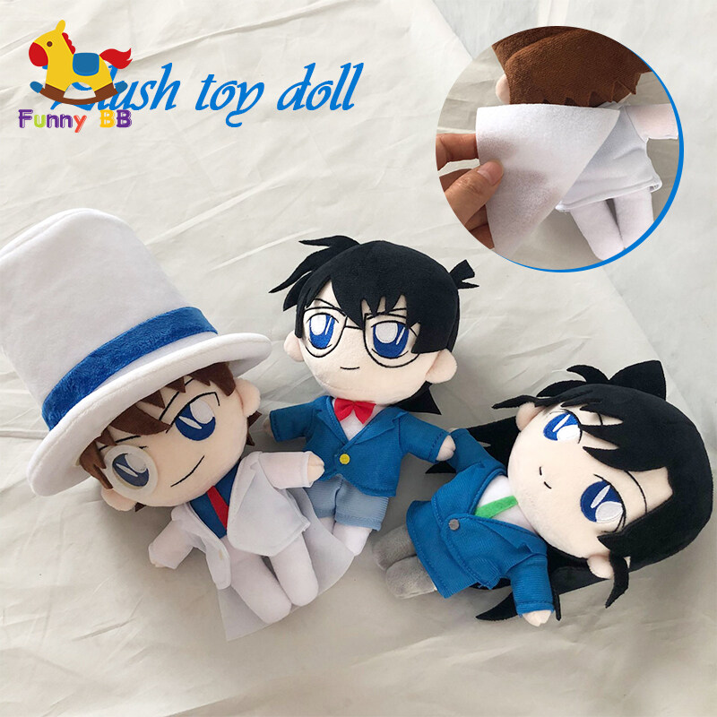Detective Conan Kudo Shinichi 15cm character mini toy plush stuffed doll 039 