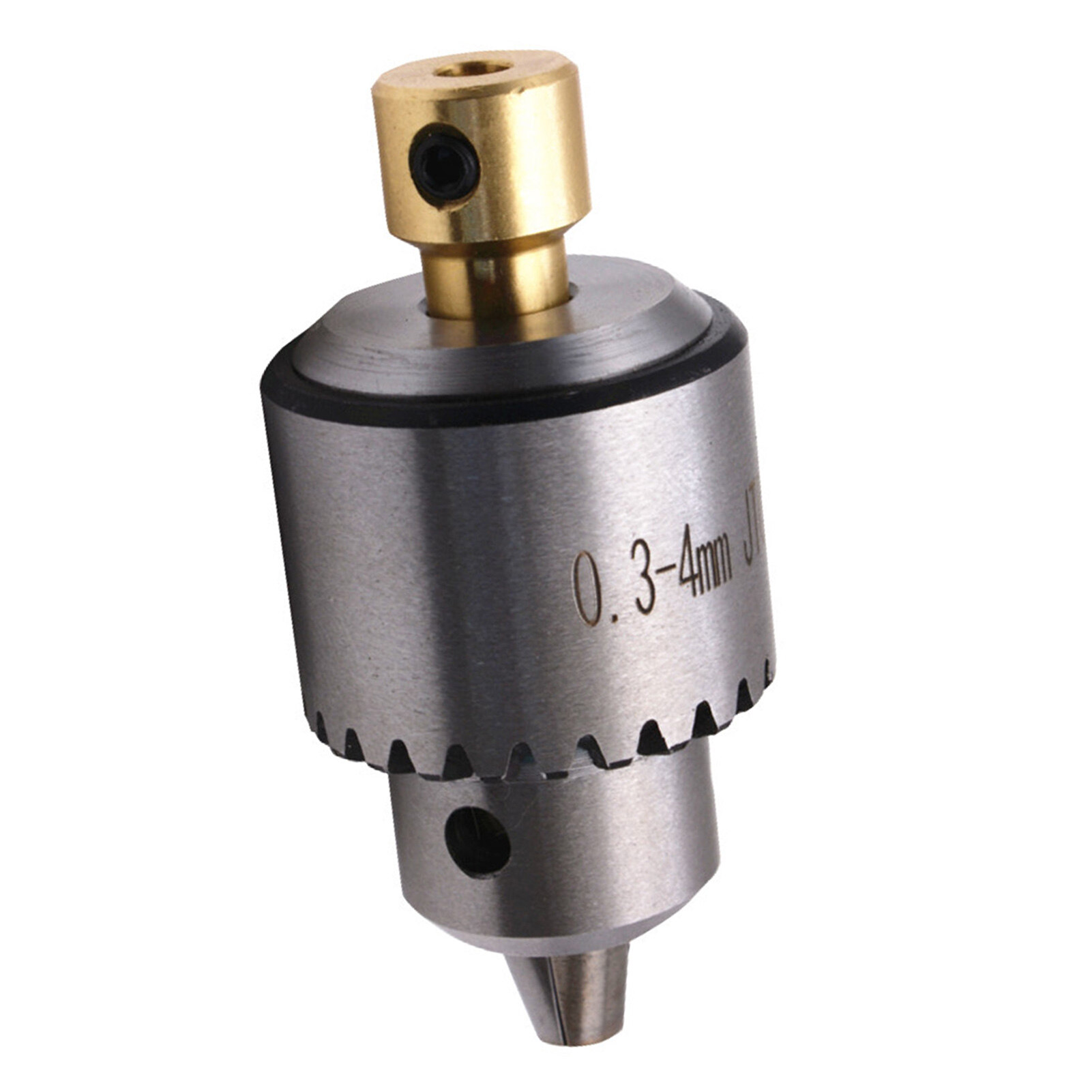 lentils 0.3mm-4mm Mini Drill Chuck JTO Taper Mounted Drill Chuck Wrench Lathe Accessory