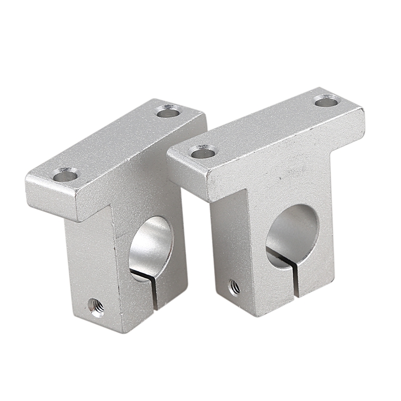 2 x SK16 16mm Linear Rail Shaft Guide Support for XYZ Table CNC ...