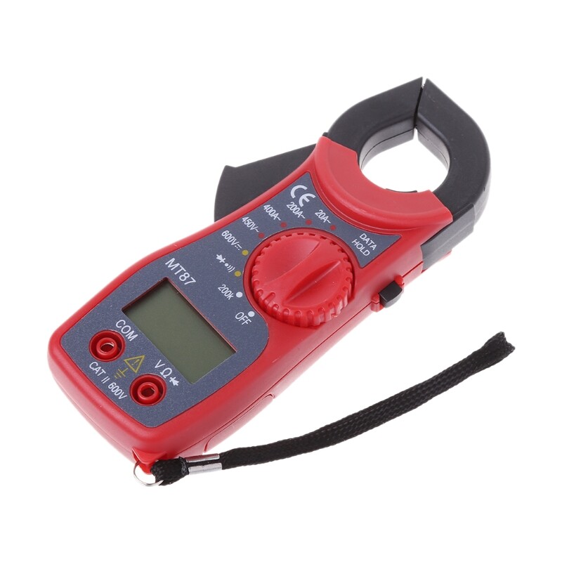 Hot Bán LCD Kỹ Thuật Số Đồng Hồ Đo Điện Ampe Kế Ôm Kế Vạn Năng Đồng Hồ Kẹp Đo Điện Áp AC DC