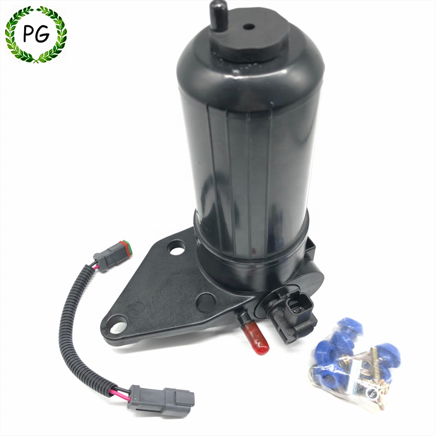 24V Fuel Filter Assembly 4461895 For Perkins CAT 320D2 Excavator