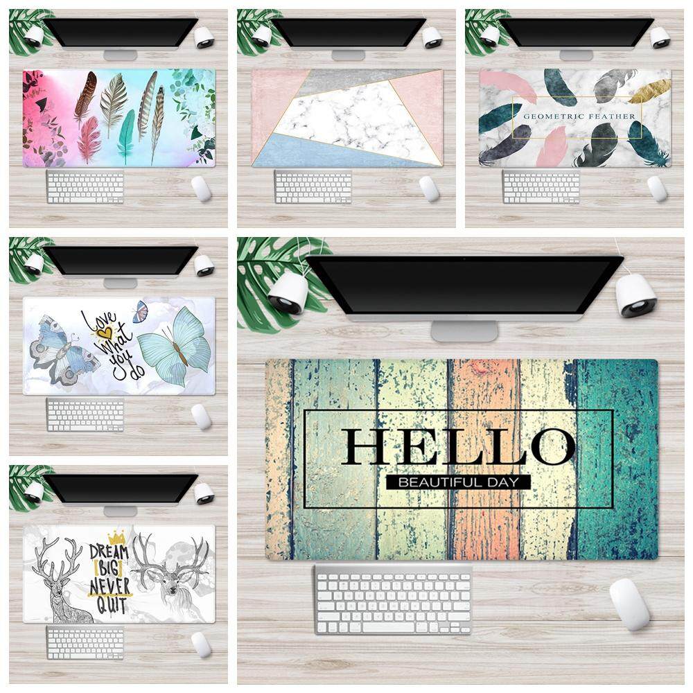 90*40cm Mouse Pad Office Computer Desk Mice Mat Game Keyboard Laptop Cushion