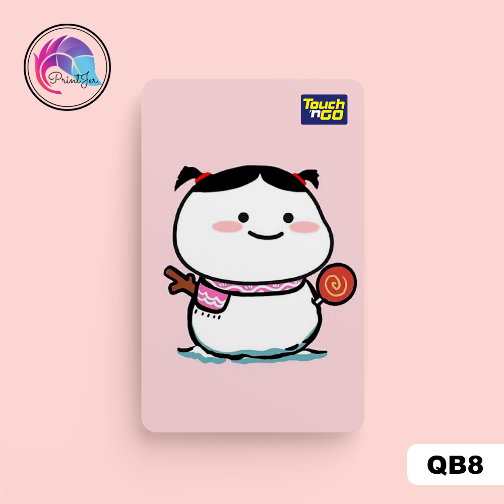 QUBY (SERIES 1) - Touch n Go Card Sticker Cover (Waterproof, High ...